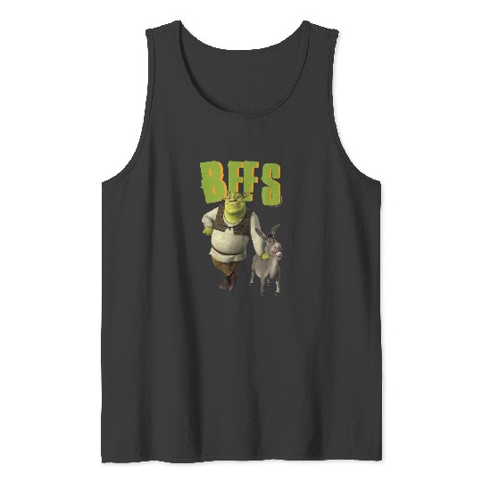 Shrek 2 And Donkey BFFS  : Shrek Same Swamp Forever , Shrek Shirt, Disney Fiona Princess , Shrek,Shrek Tank Tops