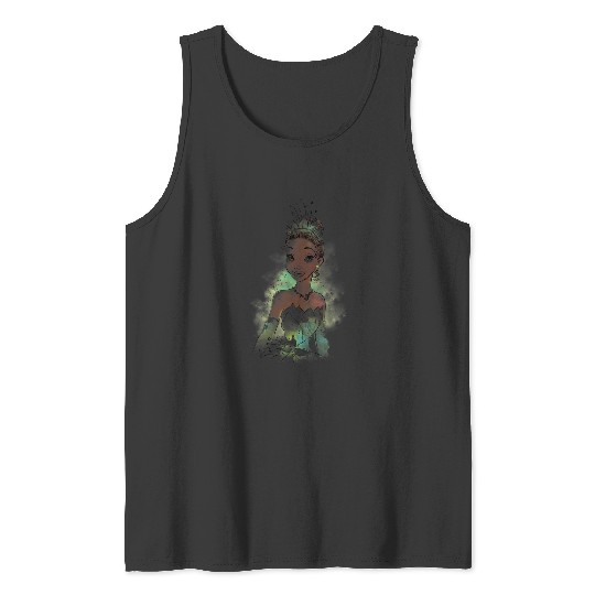 Disney The Princess And The Frog Tiana Vintage Watercolor Tank Tops