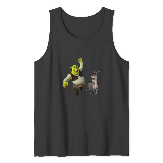 Shrek and donkey  5: Shrek Same Swamp Forever , Shrek Shirt, Disney Fiona Princess , Shrek,Shrek Tank Tops