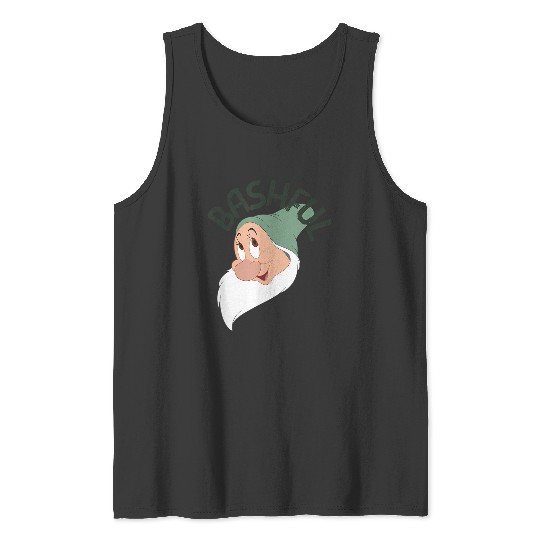 Disneyss Snow White And The Seven Dwarfs Bashful Big Faces Tank Tops