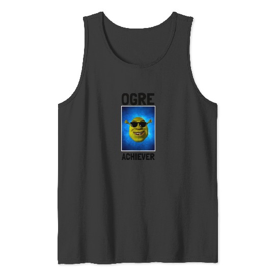 Ogre Achiever  : Shrek Same Swamp Forever , Shrek Shirt, Disney Fiona Princess , Shrek,Shrek Tank Tops