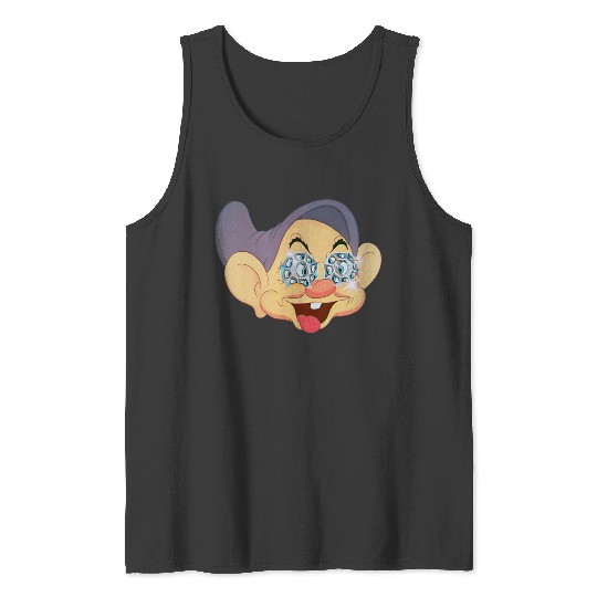 Disneyss Snow White And The Seven Dwarfs Dopey Diamond Eyes Tank Tops