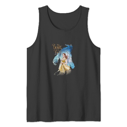 disney beauty beast belle legendary graphic Tank Tops