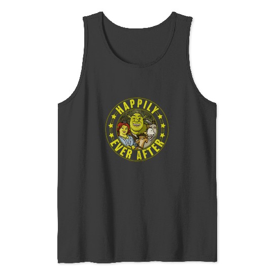 Shrek Happily Ever After Circle Group  : Shrek Same Swamp Forever , Shrek Shirt, Disney Fiona Princess , Shrek,Shrek Tank Tops