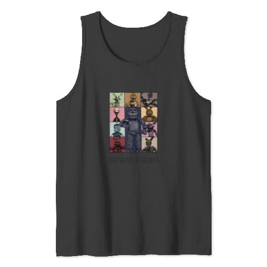 Five Nights At Freddys Eras Tour Essential Tank Tops