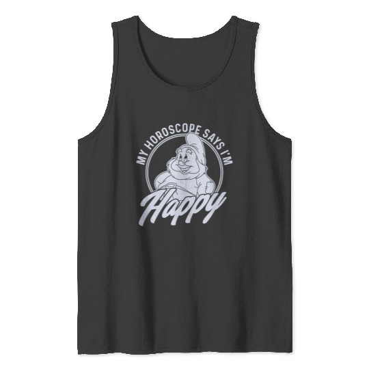 Disneyss Snow White And The Seven Dwarfs I'm Happy Tank Tops