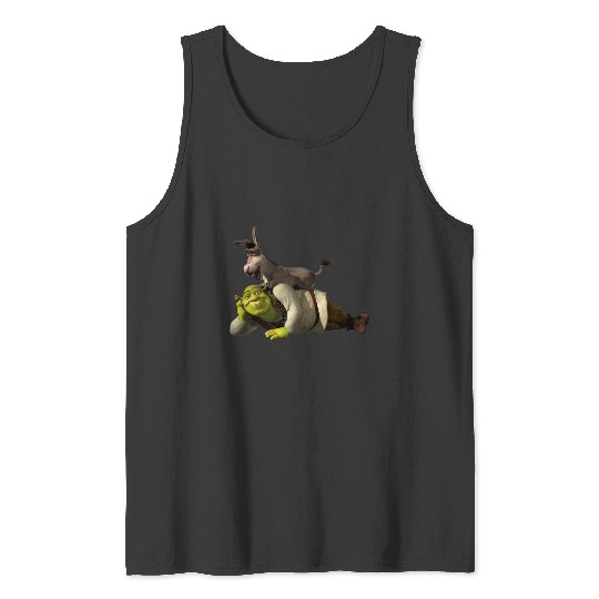 Shrek and Donkey  8: Shrek Same Swamp Forever , Shrek Shirt, Disney Fiona Princess , Shrek,Shrek Tank Tops