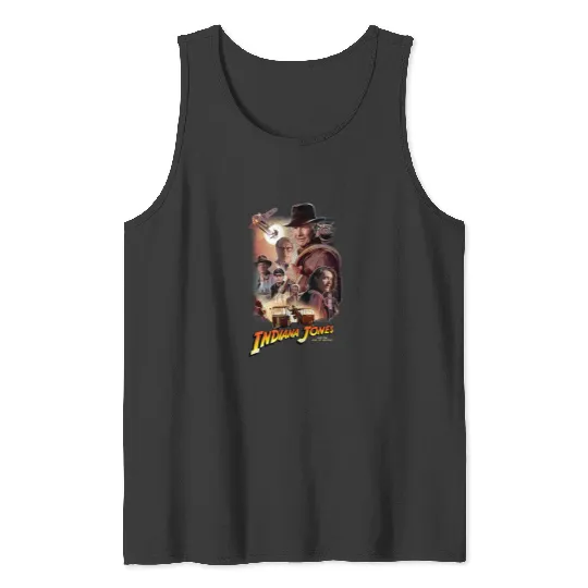 Vintage Indiana Jones and the Dial of Destiny, Disney Indiana Jones , Vintage Disney Movie Tank Tops