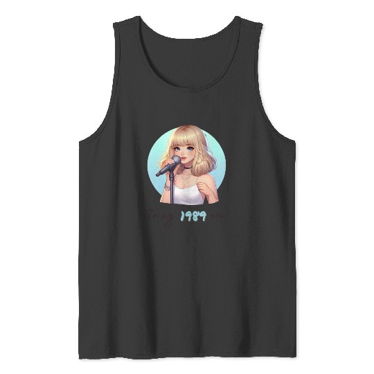 Discover 1989 2 - TS  : Vintage Taylor The Eras Tour , The Eras Tour Taylor Version, THE ERAS TOUR , Taylor Tank Tops