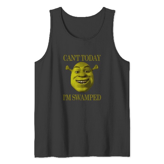 Swamped  Fabulous - Can't Today: Shrek Same Swamp Forever , Shrek Shirt, Disney Fiona Princess , Shrek,Shrek Tank Tops