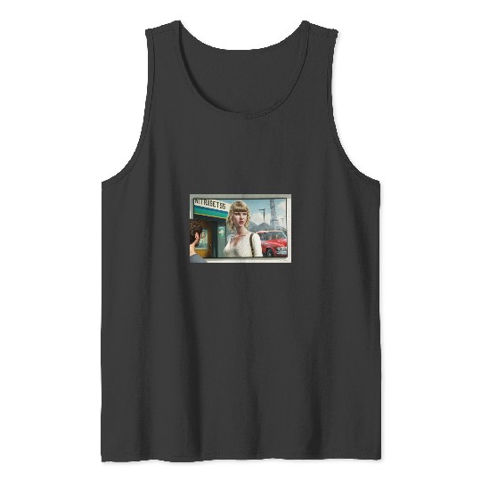 Discover Cinematic Serenade Taylor's Silver Screen Moment  : Vintage Taylor The Eras Tour , The Eras Tour Taylor Version, THE ERAS TOUR , Taylor Tank Tops