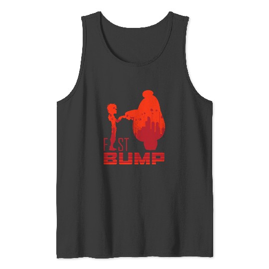 Disney Big Hero 6 Hiro and Baymax Fist Bump Friends Tank Tops