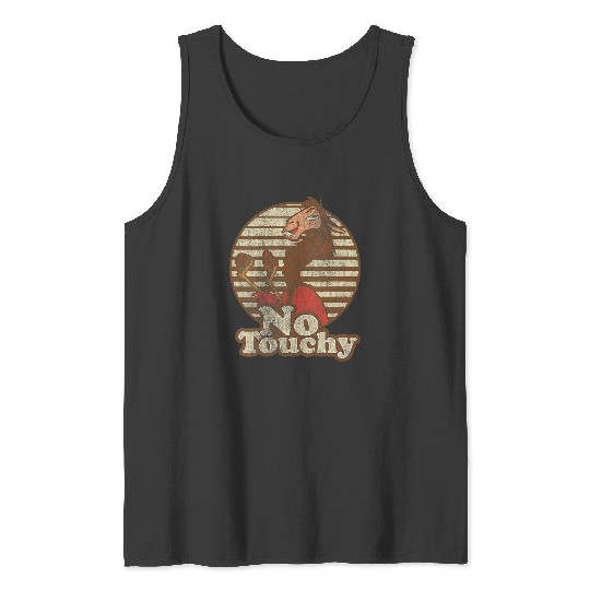 Womens Disney The Emperor's New Groove Kuzco Llama No Touchy V-Neck Tank Tops