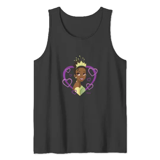 Disney Princess - Tiana Heart Tank Tops