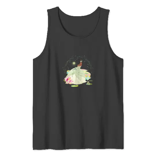 Disney The Princess and The Frog Tiana on a Bayo Tank Tops