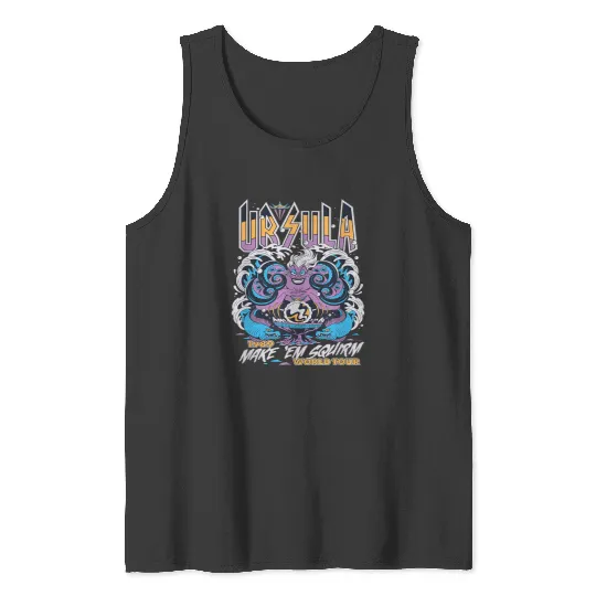 Disney Villains The Little Mermaid Ursula World Tank Tops
