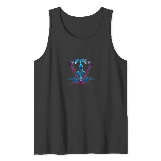Disney Villains Hades 90s Rock Band Tank Tops