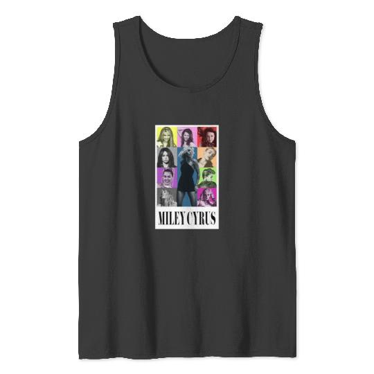 Miley Cyrus Eras Tour Flowers Tank Tops