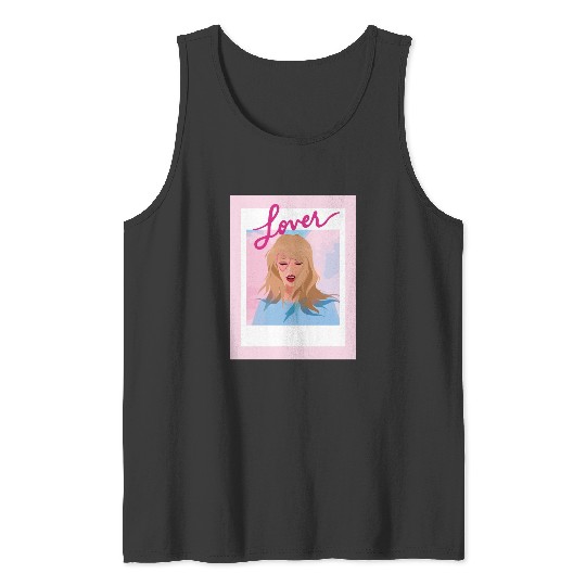 Discover Taylor Lover Album Art Tank Tops