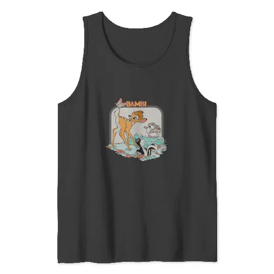 Disney Bambi Movie Retro Tank Tops