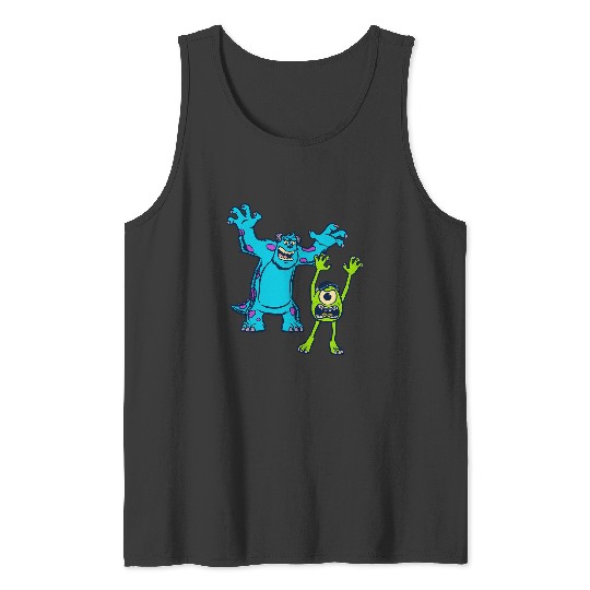 Disney Pixar Monsters University Sulley and Mike Tank Tops