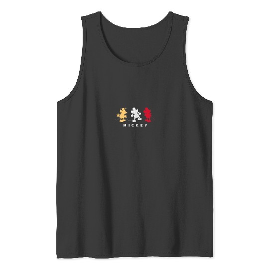 Amazon Essentials Disney Mickey Silhouette Trio Tank Tops