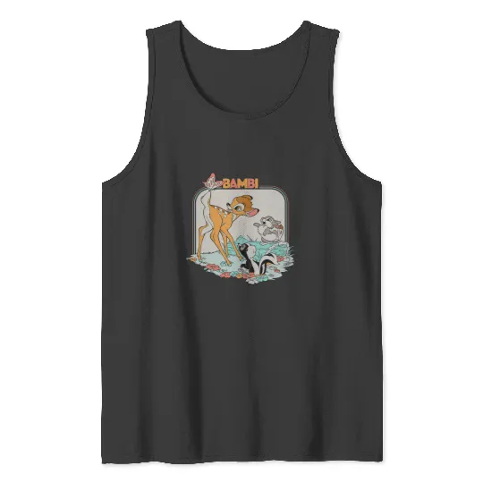 Disney Bambi Movie Retro Tank Tops