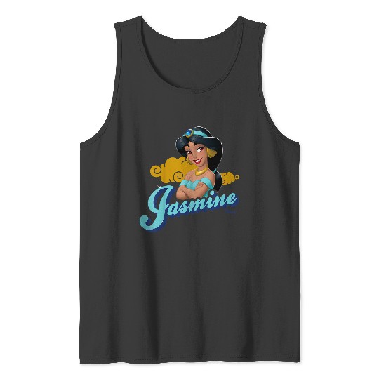 Disneys Princess Jasmine Aladdin Character Tank Tops