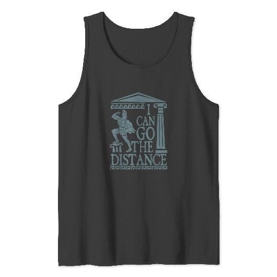 Disney Hercules Go The Distance Greek Art Graphic Tank Tops
