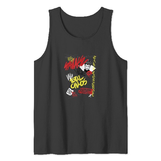 Disneyss Snow White Evil Queen Graffiti Tank Tops