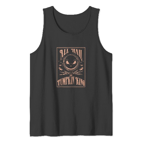 Disneyss The Nightmare Before Christmas Hail The Pumpkin King Tank Tops