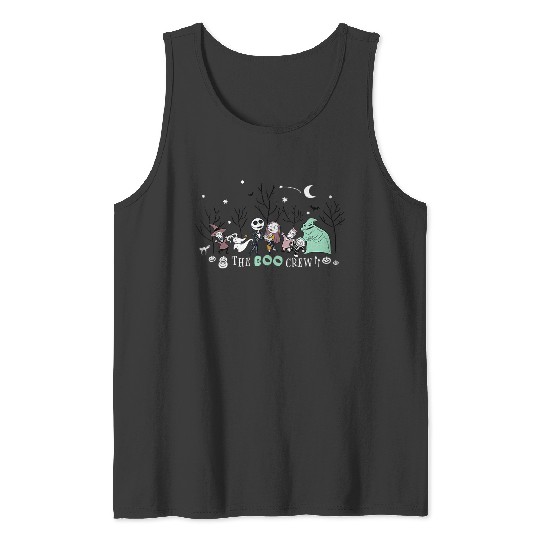 Disneyss The Nightmare Before Christmas Halloween The Boo Crew Tank Tops