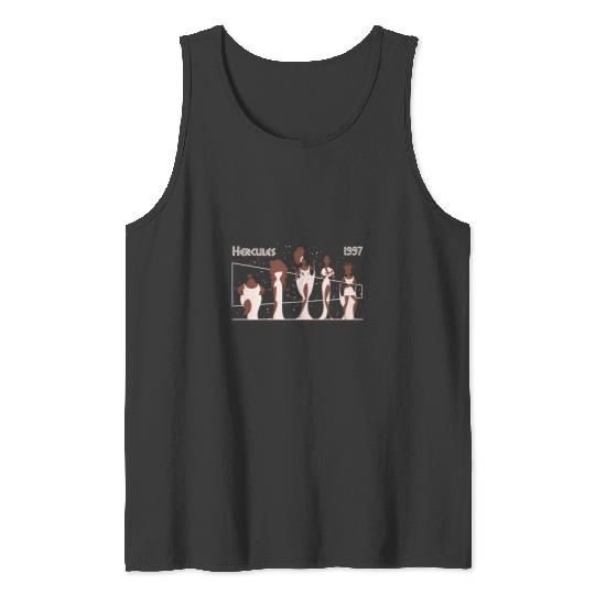 Disney Hercules 1997 Muses Portrait Constellation Tank Tops