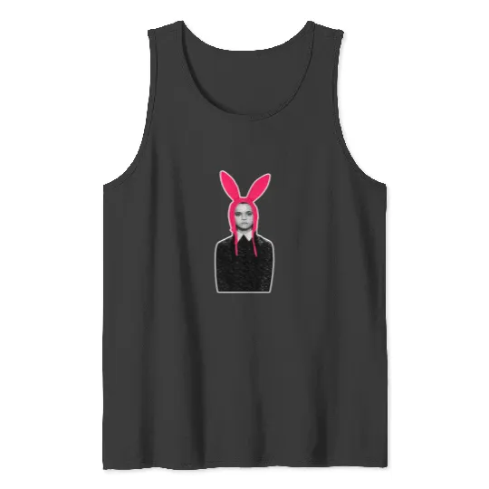 Wednesday Addams Bobs Burgers Addams Family Mashup Tank Tops