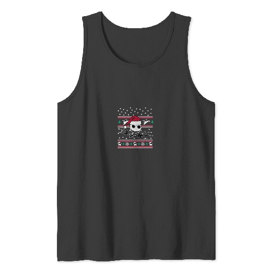 Disneyss Nightmare Before Christmas Jack Bw Tank Tops