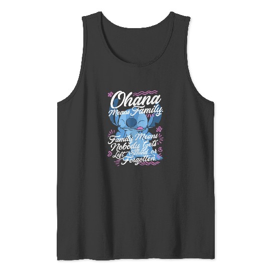 Disneys Lilo Stitch Stitch Day Ohana Means Family Tank Tops