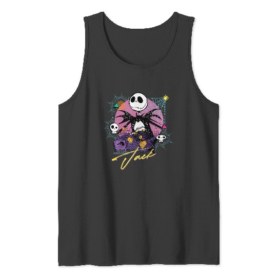 Disneyss The Nightmare Before Christmas Couples Matching Jack Tank Tops