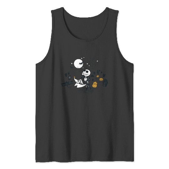 Disneyss The Nightmare Before Christmas Halloween Town Entry Tank Tops