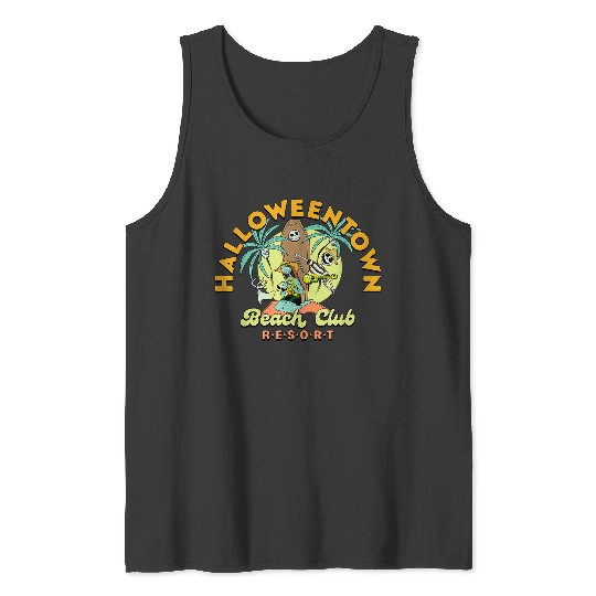 Disneyss The Nightmare Before Christmas Beach Club Resort Tank Tops