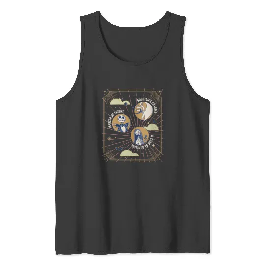 Disneyss The Nightmare Before Christmas Jack Sally Zero Mystic Tank Tops