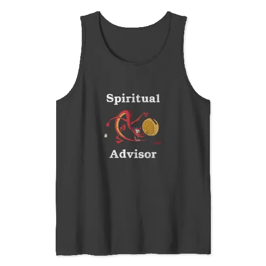 Disneys Mulan Mushu Spiritual Advisor Tank Tops