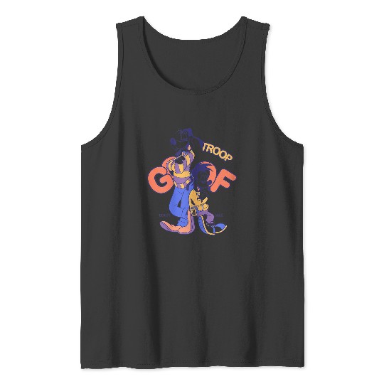 Disneyss A Goofy Movie Goof Troop Best Duo Big Chest Poster Tank Tops