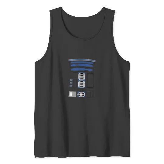 Star Wars Halloween R2D2 Costume Disney Tank Tops