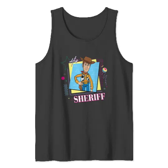 Disneyss And Pixarss Toy Story Couples Matching His Sheriff Tank Tops
