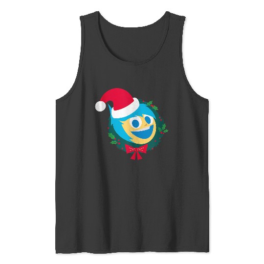 Disneyss And Pixarss Inside Out 2 Santa Joy Christmas Holiday Tank Tops