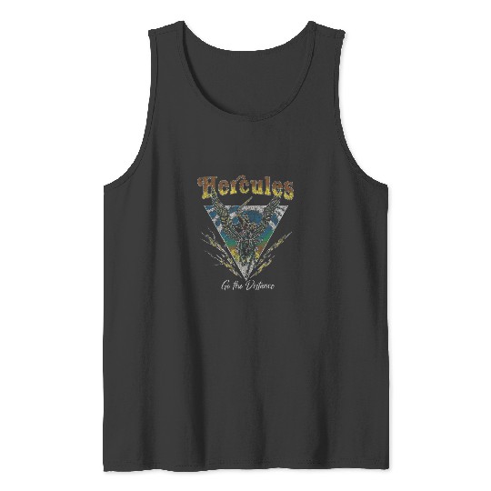 Disney Hercules  Concert Tee Go The Distance Tank Tops