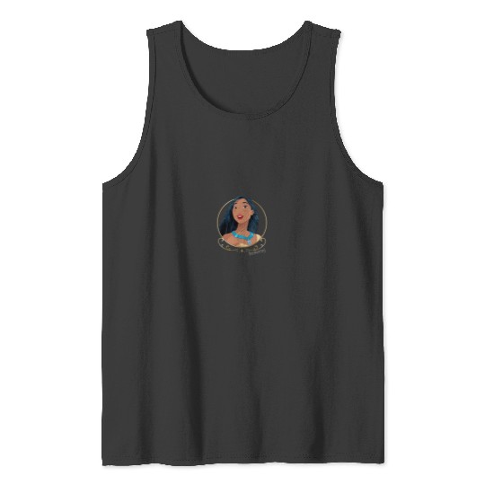 Disneyss Princess Royalty Group Matching Pocahontas 2 sided Tank Tops