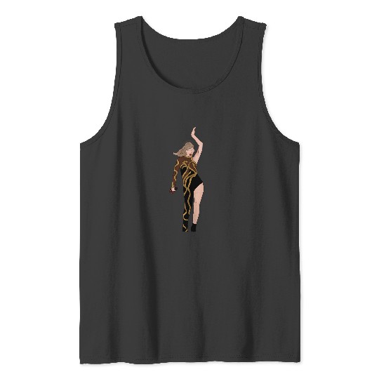 Reputation Gold Eras Tour Tank Tops