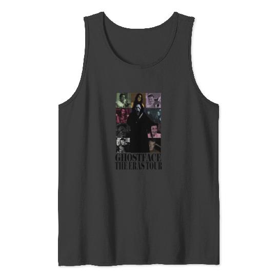 Ghostface Scream Eras Tour Tank Tops