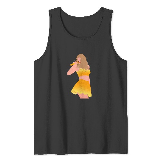 Discover Gold 1989 Set The Eras Tour Tank Tops